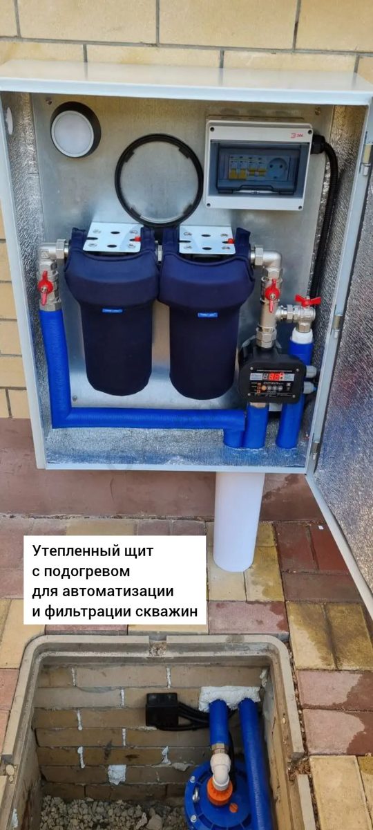 Фильтры и колонна умягчения воды